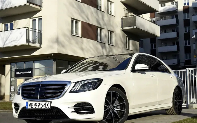 samochody osobowe Mercedes-Benz Klasa S cena 329997 przebieg: 103744, rok produkcji 2019 z Polkowice